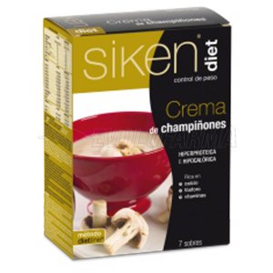 SIKEN DIET CREMA DE CHAMPIÑONES, 22g 7 Sobres SIKEN DIET CREMA DE CHAMPIÑONES, 22g 7 Sobres