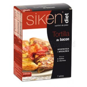SIKEN DIET TORTILLA DE BACON, 24.5g 7 Sobres SIKEN DIET TORTILLA DE BACON, 24.5g 7 Sobres
