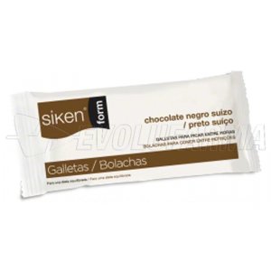 SIKEN GALLETA CHOCOLATE NEGRO, 25g SIKEN GALLETA CHOCOLATE NEGRO, 25g