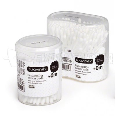 SUAVINEX BASTONCILLOS PARA LOS OÍDOS. Envase de 150 Unidades SUAVINEX BASTONCILLOS PARA LOS OÍDOS. Envase de 150 Unidades
