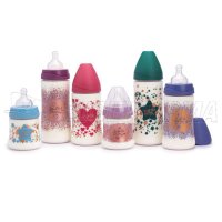 SUAVINEX BIBERÓN BOCA ANCHA PREMIUM CON TETINA DE 3 POSICIONES SILICONA. 360ml SUAVINEX BIBERÓN BOCA ANCHA PREMIUM CON TETINA DE 3 POSICIONES SILICONA. 360ml