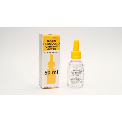 SUERO FISIOLOGICO ORRAVAN 50 ML GOTAS SUERO FISIOLOGICO ORRAVAN 50 ML GOTAS