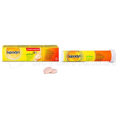 SUPRADYN ACTIVO EFERVESCENTE. (15 comprimidos efervescentes). SUPRADYN ACTIVO EFERVESCENTE. (15 comprimidos efervescentes).