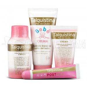 TALQUISTINA BEBE CREMA. Envase 100 ml. TALQUISTINA BEBE CREMA. Envase 100 ml.