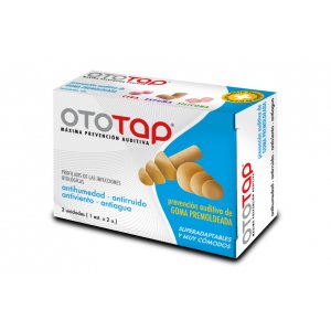 TAPONES OIDOS OTO-TAP GOMA PREMOLDE 2 U TAPONES OIDOS OTO-TAP GOMA PREMOLDE 2 U