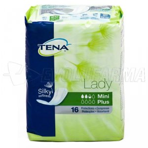 TENA LADY MINI PLUS 16 UN. TENA LADY MINI PLUS 16 UN.