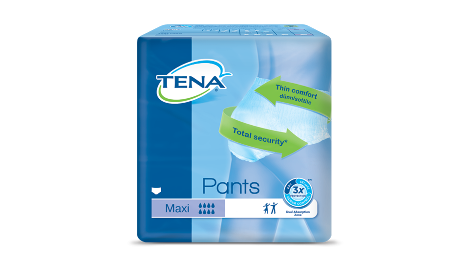 TENA PANTS MAXI GDE 10 COMPRESAS