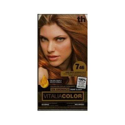 TH PHARMA VITALIA COLOR  7.46 RUBIO MEDIO ACOBRA