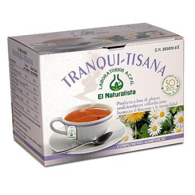 TRANQUI- TISANA EL NATURALISTA 20 BOLSITAS FILTRO TRANQUI- TISANA EL NATURALISTA 20 BOLSITAS FILTRO