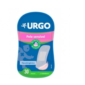 URGO PIEL SENSIBLE APOSITO SURTIDO 30 APOSITOS URGO PIEL SENSIBLE APOSITO SURTIDO 30 APOSITOS