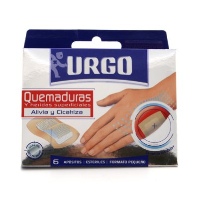 URGO QUEMADURA HIDROCOLOIDE 6 U URGO QUEMADURA HIDROCOLOIDE 6 U