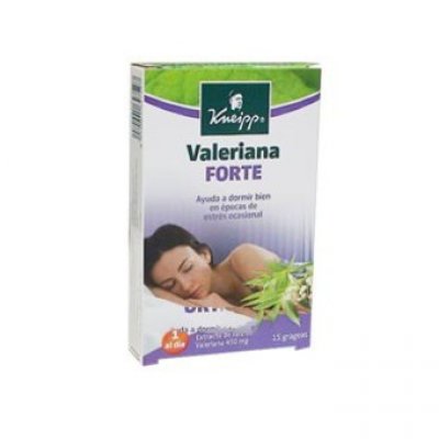 VALERIANA KNEIPP FORTE 15 GRAGEAS VALERIANA KNEIPP FORTE 15 GRAGEAS
