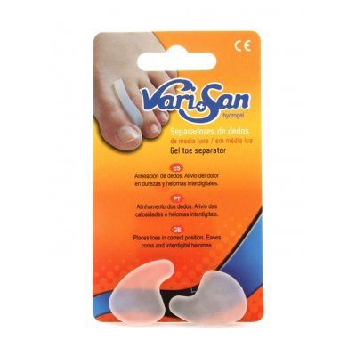 VARISAN HYDROGEL SEPARADEDOS MEDIA LUNA GDE 2 UNI VARISAN HYDROGEL SEPARADEDOS MEDIA LUNA GDE 2 UNI