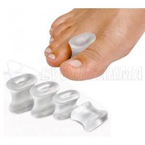 VIADOL CONFORT SEPARADOR DE DEDOS TIPO CARRETE EN GEL PURO. Talla L VIADOL CONFORT SEPARADOR DE DEDOS TIPO CARRETE EN GEL PURO. Talla L