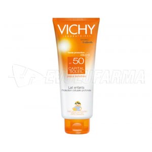 VICHY CAPITAL SOLEIL PROTECTOR NIÑOS SPF 50+. Envase de 300 ml. VICHY CAPITAL SOLEIL PROTECTOR NIÑOS SPF 50+. Envase de 300 ml.