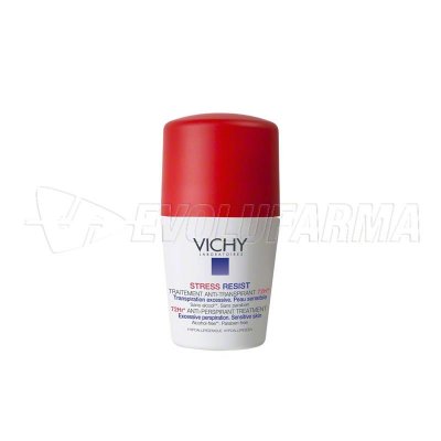VICHY DEODORANT STRESS RESIST 72 HORAS. Roll-On 50 ml. VICHY DEODORANT STRESS RESIST 72 HORAS. Roll-On 50 ml.