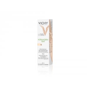 VICHY NORMADERM TEINT FONDO DE MAQUILLAJE ANTI-IMPERFECCIONES COLOR NUDE. Tubo de 30ml VICHY NORMADERM TEINT FONDO DE MAQUILLAJE ANTI-IMPERFECCIONES COLOR NUDE. Tubo de 30ml