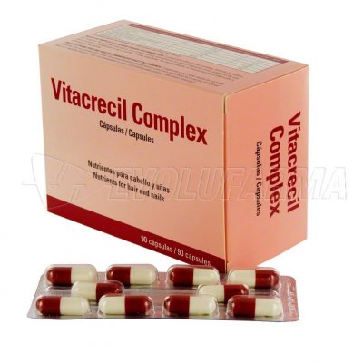 VITACRECIL COMPLEX. 90 Cápsulas. VITACRECIL COMPLEX. 90 Cápsulas.