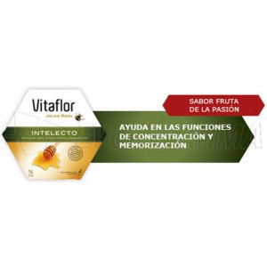 VITAFLOR JALEA REAL INTELECTO AMPOLLA BEBIBLE 200 ML. 20 Ampollas VITAFLOR JALEA REAL INTELECTO AMPOLLA BEBIBLE 200 ML. 20 Ampollas