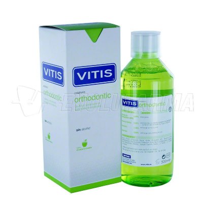 VITIS ORTHODONTIC COLUTORIO. Envase 500 ml