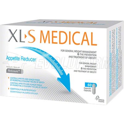 XL S MEDICAL REDUCTOR DEL APETITO. Envase de 60 Comprimidos. XL S MEDICAL REDUCTOR DEL APETITO. Envase de 60 Comprimidos.