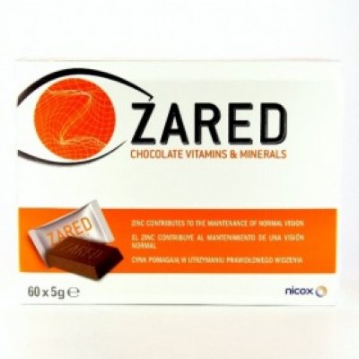 ZARED CHOCOLATE VITAMINS Y MINERALS 60 BARRITAS ZARED CHOCOLATE VITAMINS Y MINERALS 60 BARRITAS